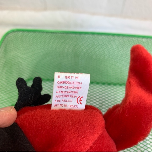 Ty Beanie Babies Mac The Cardinal Plush Toy - Picture 11 of 12